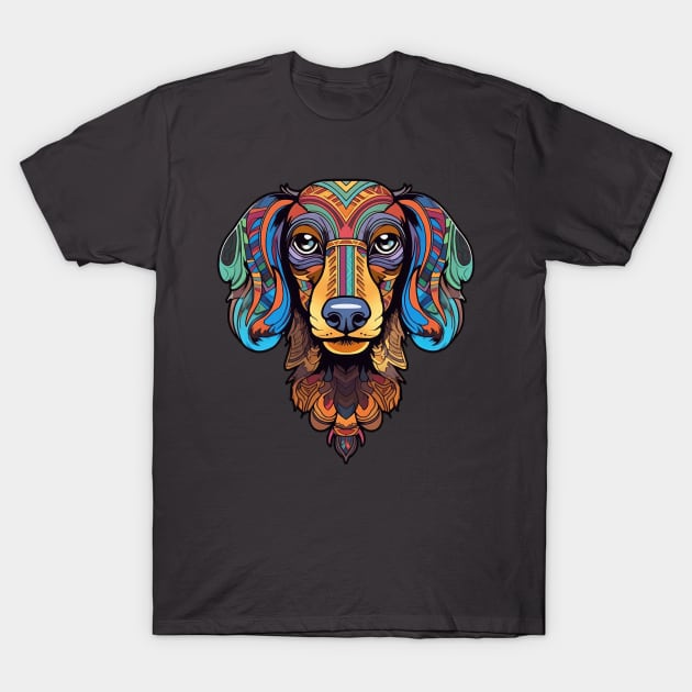 Dachshund T-Shirt by RosaliArt